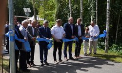 Otwarcie ścieżek pieszo-rowerowych