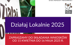 Rusza nabór wniosków do konkursu Działaj Lokalnie 2025 w powiecie myślenickim!