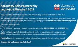 Rozpoczęcie pracy w terenie przez rachmistrzów spisowych