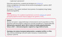 e-TOLL już działa