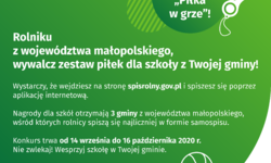 Uwaga konkurs – Piłka w grze