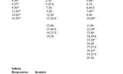 Rozkłady jazdy busów aktualne od dnia 04.09.2023r.