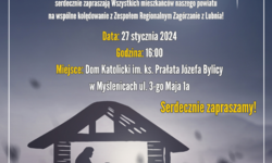 Kolędowanie z powiatem myślenickim