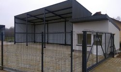 Punkt selektywnej zbiórki odpadów nieczynny