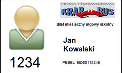 Bilety miesięczne