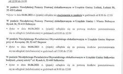 Komunikat - Nieodpłatna Pomoc Prawna